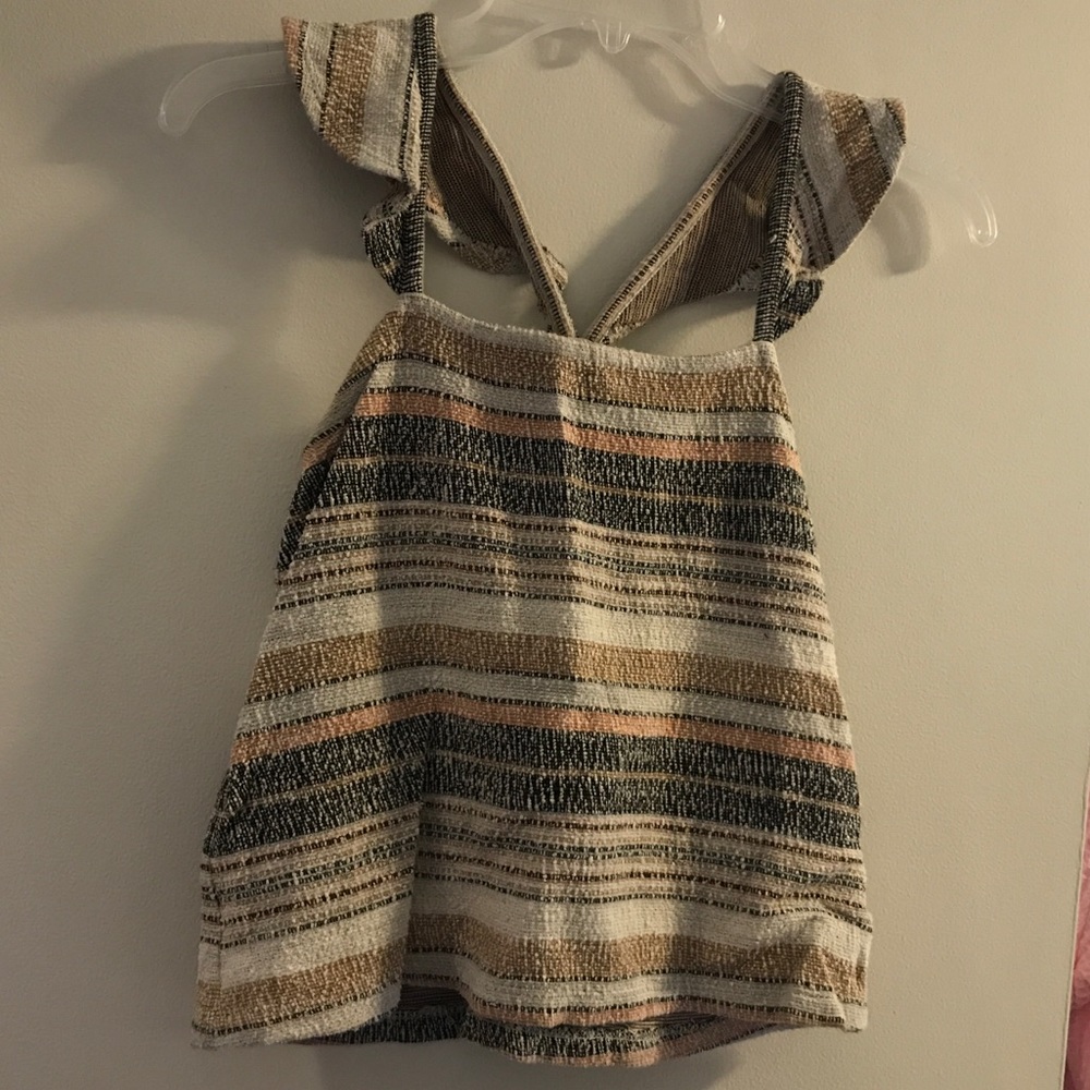 Madewell striped tank